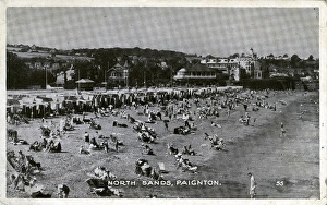 Torbay Collection: North Sands, Paignton, Devon