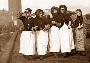 Shields Collection: North Shields Fish Girls early 1900s
