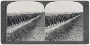 Images Dated 26th March 2018: North Staffordshire regiment mobilised, WW1