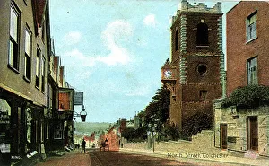 Sloping Prints: North Street, Colchester, Essex