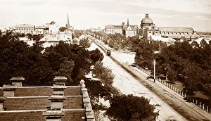 Adelaide Prints: North Terrace, Adelaide, Australia