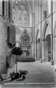 Transept Prints: North Transept and Lady Chapel of Southwark Cathedral