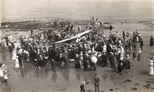 Filey Gallery: North Yorkshire, Filey Sands - Bleriot Light Type Monoplane