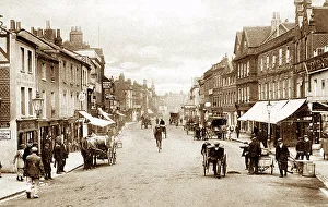 Newbury Prints: Northbrook Street, Newbury early 1900's