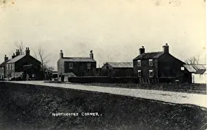 Grimsby Prints: Northcotes - North Cotes Corner, Humberston, Lincolnshire
