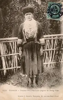 Northeastern Prints: Northeastern Vietnam - Woman of the Lo Lo People (Yi People)