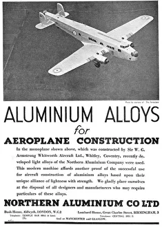 Northern Aluminium Alloys For Aeroplane Construction