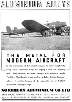 Northern Aluminium - Fairey Night Bomber