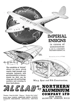 Alclad Prints: Northern Aluminium Noral Alclad 1937