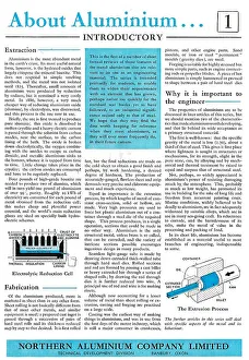 Aluminium Prints: Northern Aluminium - Noral : About Aluminium Series