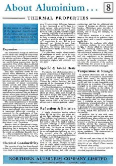 Aluminium Prints: Northern Aluminium - Noral : About Aluminium Series