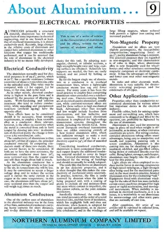 Aluminium Prints: Northern Aluminium - Noral : About Aluminium Series
