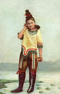 Images Dated 27th February 2012: Northern Scandinavian girl