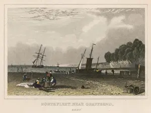 Gravesend Prints: NORTHFLEET / KENT 1830