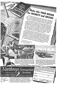 Northrop Prints: Northrop Aeronautical Institute