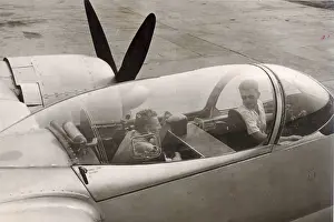 Northrop Prints: Northrop F-15A Reporter Pilots Ira Williams and Gayle York