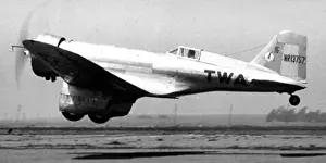 Northrop Prints: Northrop Gamma 2D (aft) climbing-out