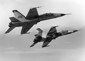 Northrop YF-17 first and second prototypes