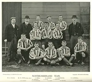 Armstrong Prints: Northumberland Football Team