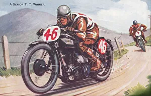 Images Dated 13th March 2020: Norton. Isle of Man TT
