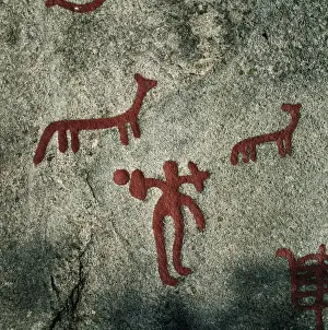NORWAY. Begby. Zoomorphic figures (1000 BC)