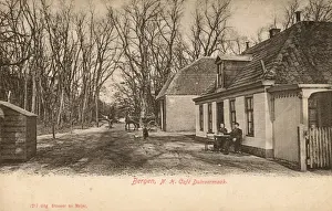 Bergen Prints: Norway - Bergen - Cafe at Duinvermaak