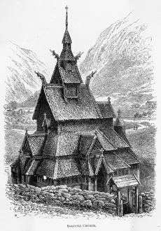 Norway Borgund Church