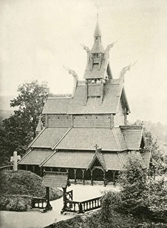 Images Dated 26th July 2011: Norway Fantoft Church