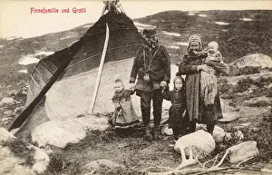 Laps Prints: Norway - Finnish family living in Grotli