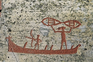 Alta Collection: NORWAY. FINNMARK. Petroglyphs of Alta. Rock No