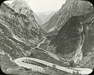 Norway - The Naerodal Valley from below