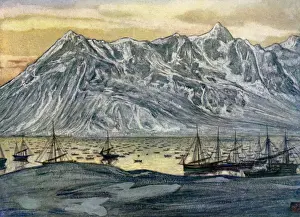 Fjord Prints: Norwegian Fishing Fleet