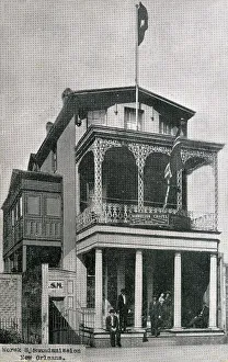 Frontage Prints: Norwegian Seamen's Mission - New Orleans, Louisiana