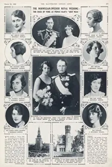 Brides Maids Prints: The Norwegian-Swedish Royal Wedding