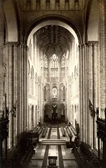 Norwich Cathedral, Norfolk, interior view