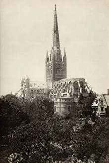 Images Dated 27th September 2019: Norwich Cathedral, Norwich, Norfolk
