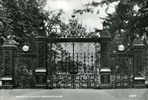 Norwich Prints: The Norwich Gates, Sandringham, Norfolk
