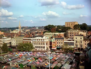 Norwich Prints: Norwich - The Market Place