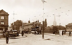 Norwich Prince Of Wales Road early 1900s