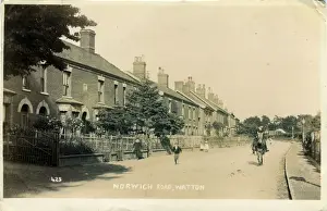 Norwich Prints: Norwich Road, Watton, Thetford, England