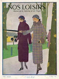 Waisted Prints: Nos Loisirs March 1924