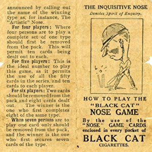 Images Dated 23rd December 2016: The Nose Game - General Directions