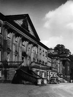 Mansions Prints: Nostell Priory, Yorkshire, a mansion originally built by James Paine for Sir Rowland