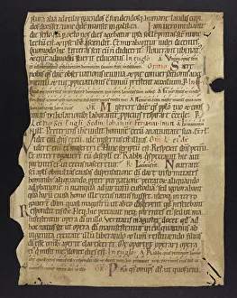 Fragments Prints: Noted Breviary (Fragment)