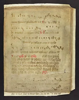 Noted Missal (Fragment)
