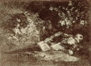 Disasters Prints: Nothing, Plate 69 of The Disasters of War