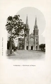 Saigon Prints: Notre Dame Cathedral, Saigon, Vietnam