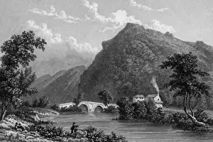 Tamar Prints: Nottar Bridge, Cornwall