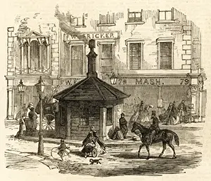 Notting Hill Toll Gate, London, c. 1864