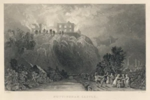 Images Dated 20th October 2007: Nottingham / Castle Burns